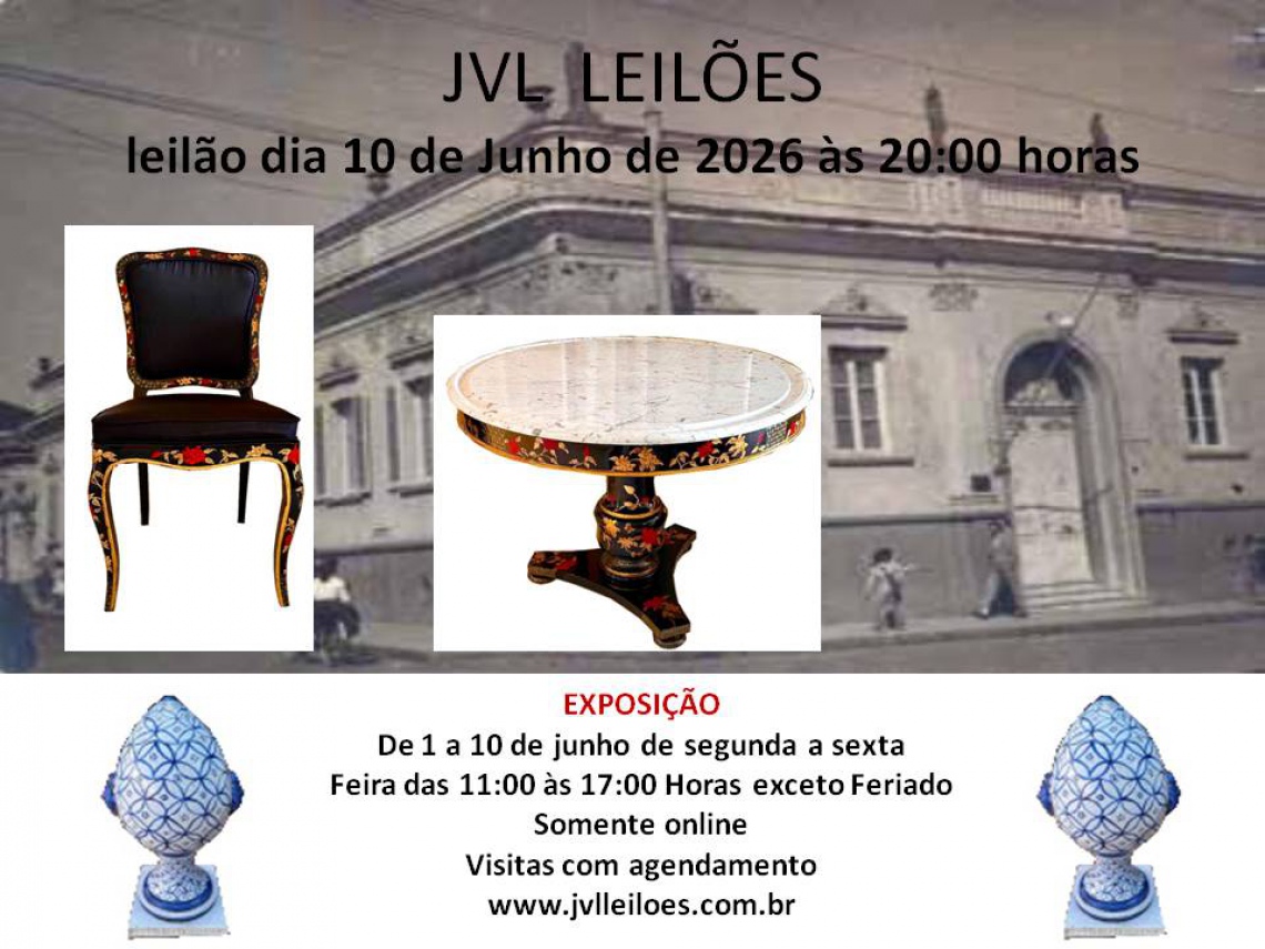 LEILÃO DE ARTE E ANTIGUIDADES