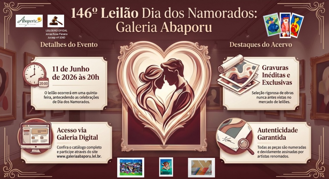 146 LEILÃO DA ABAPORU BRAZILIANS ART GALLERY
