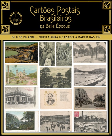 LEILÃO DE CARTÕES POSTAIS BRASILEIROS NA BELLE ÉPOQUE - 6252