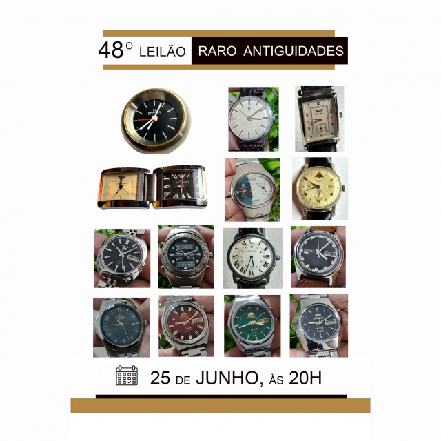 48 Leilão de Relógios e Antiguidades