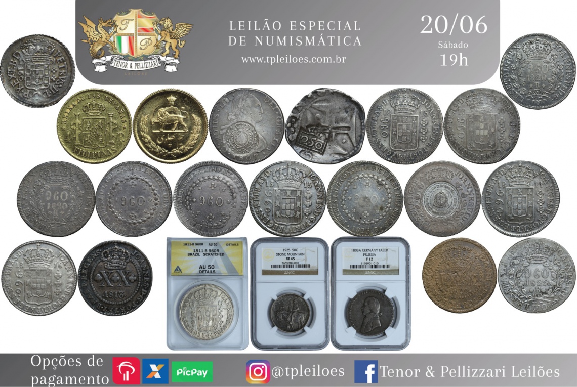 LEILÃO ESPECIAL DE NUMISMÁTICA
