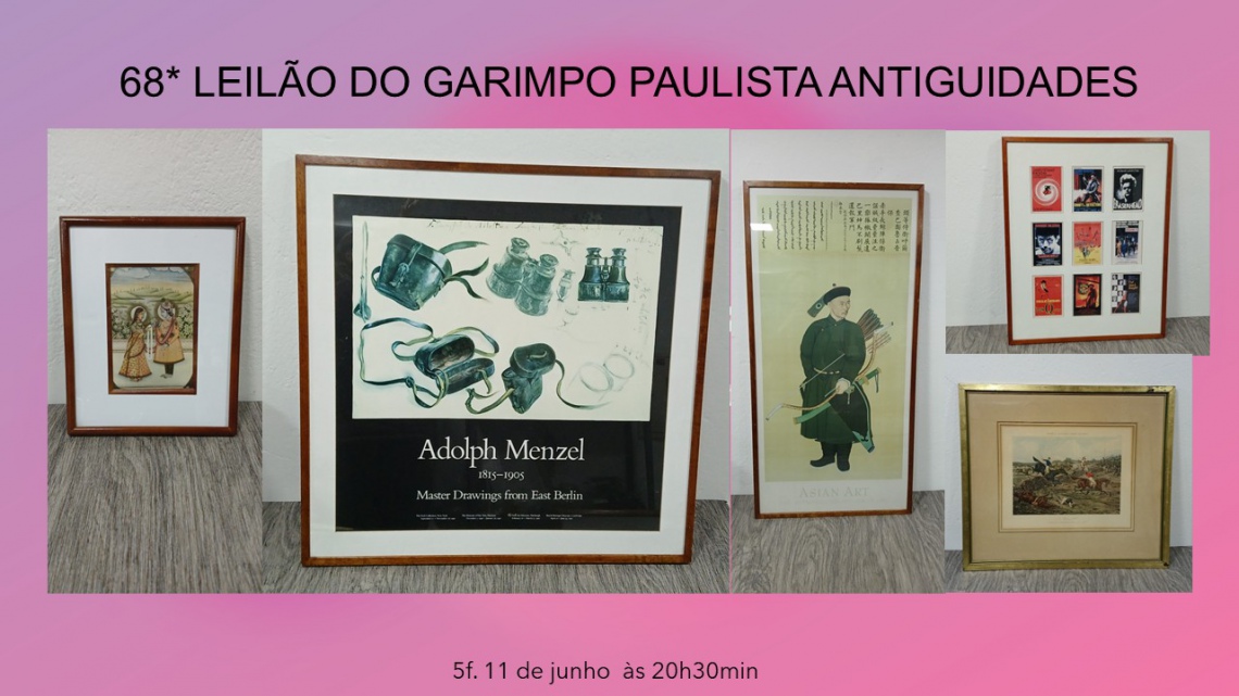 68* LEILÃO DE ARTE E ANTIGUIDADES