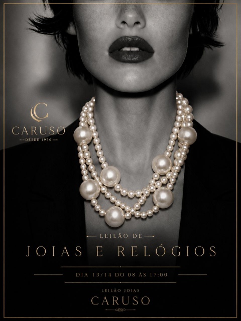 155º LEILÃO JOIAS CARUSO - JOIAS EM OURO 18 K E RELOGIOS E CANETAS  (VERMELHO )