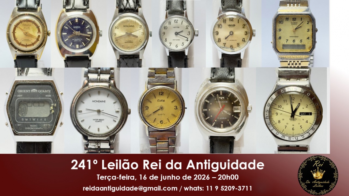 241º Leilão Rei da Antiguidade