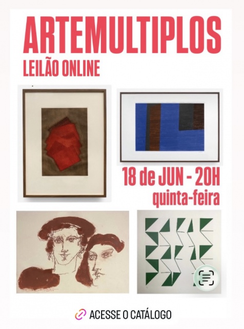LEILÃO DE ARTE E ANTIGUIDADES -  18 de JUNHO de 2026, às 20h