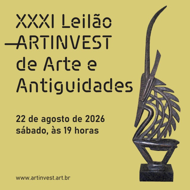 XXXI LEILÃO ARTINVEST DE ARTE E ANTIGUIDADES