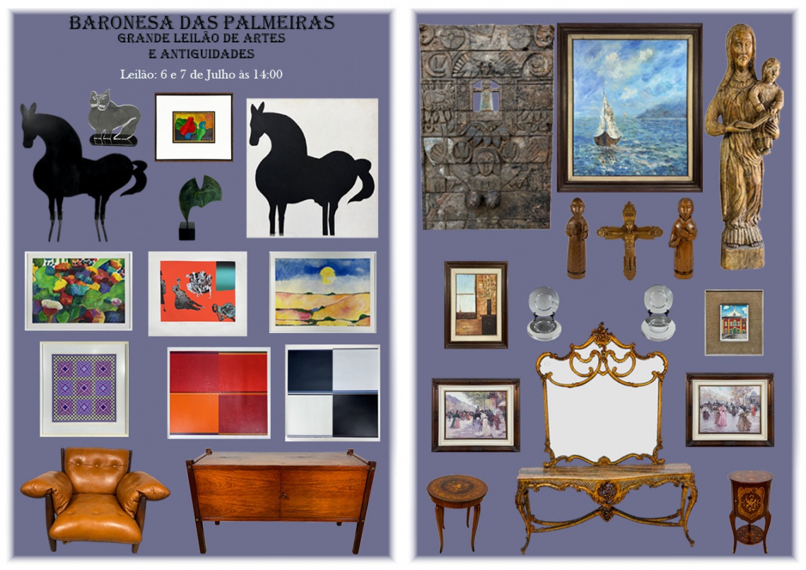 LEILÃO DE ARTE E ANTIGUIDADES