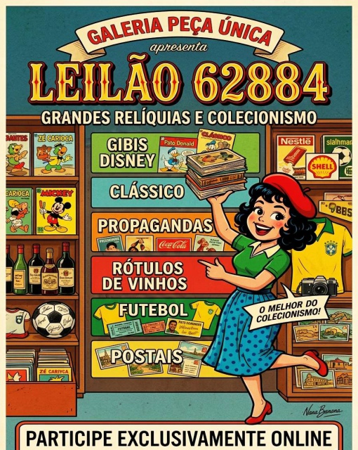 LEILÃO DE GIBIS DISNEY- FUTEBOL COPAS DO MUNDO - REVISTAS - RÓTULOS - POSTAIS - COLECIONISMO...