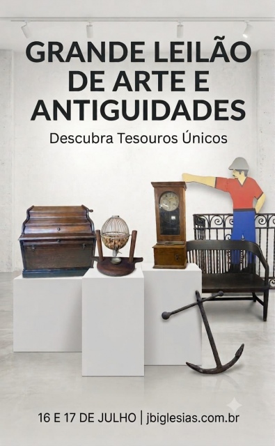 GRANDE LEILÃO DE ARTE E ANTIGUIDADES
