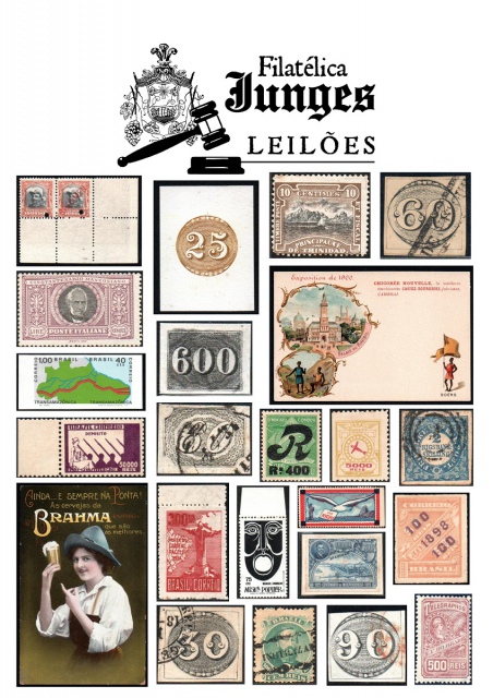 101º Leilão de Filatelia - Com Brasil e Estrangeiros