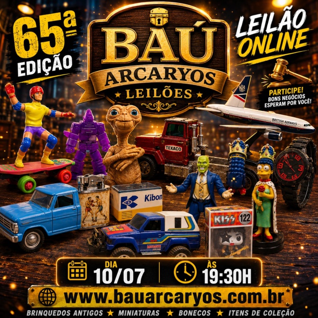 65ª Edição Bau Arcaryos Leilões
