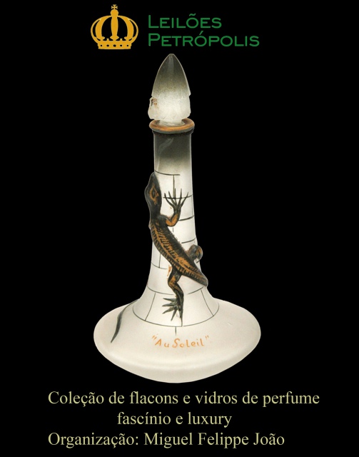 FASCÍNIO E LUXURY - GRANDE LEILÃO DE FLACONS, PERFUMES E GLASS WORKS