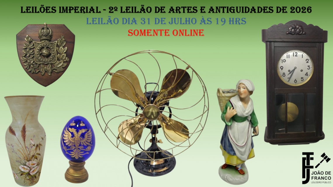 LEILÃO DE ARTE E ANTIGUIDADES