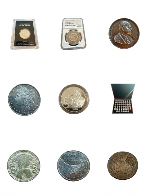 70º LEILÃO NUMISMART MOEDAS, CÉDULAS e MEDALHAS - NACIONAIS e INTERNACIONAIS