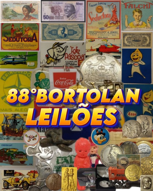 88º LEILÃO BORTOLAN DE COLECIONÁVEIS E ANTIGUIDADES