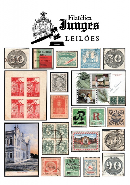 102º Leilão de Filatelia - Com Brasil e Estrangeiros