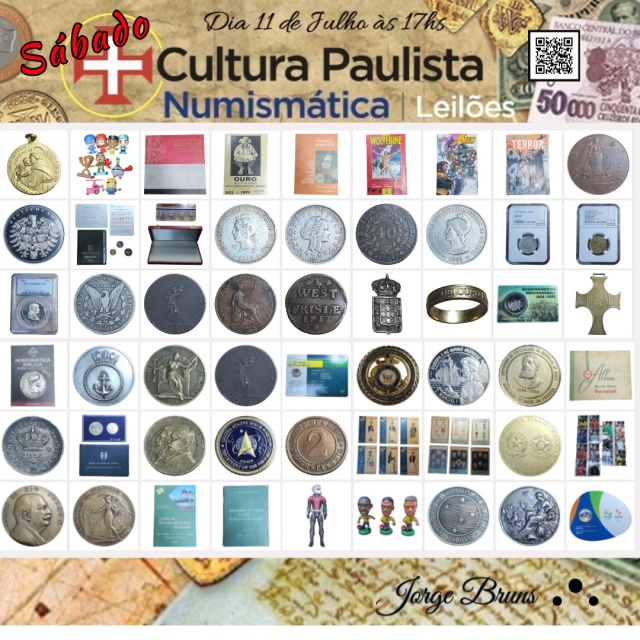 130º LEILÃO ESPECIAL DO CULTURA PAULISTA NUMISMÁTICA