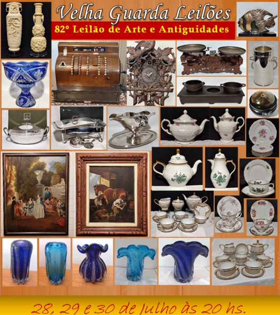 82º Leilão de Arte, Antiguidades, Decoração e Colecionismo