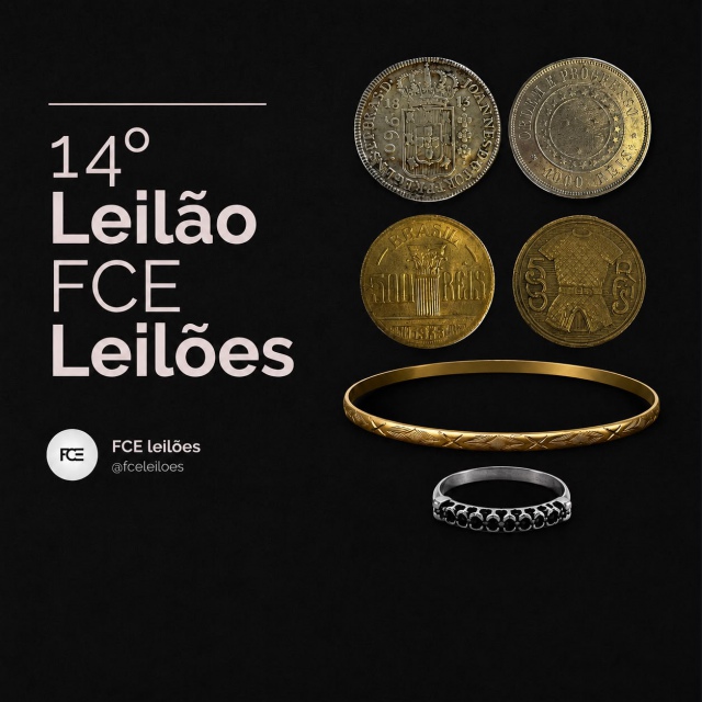 14º Leilão de Numismática - FCE Leilões