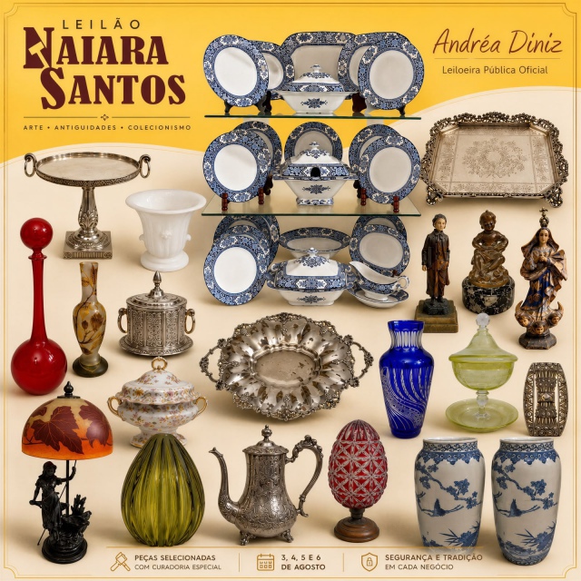 LEILÃO DE ARTE E ANTIGUIDADES