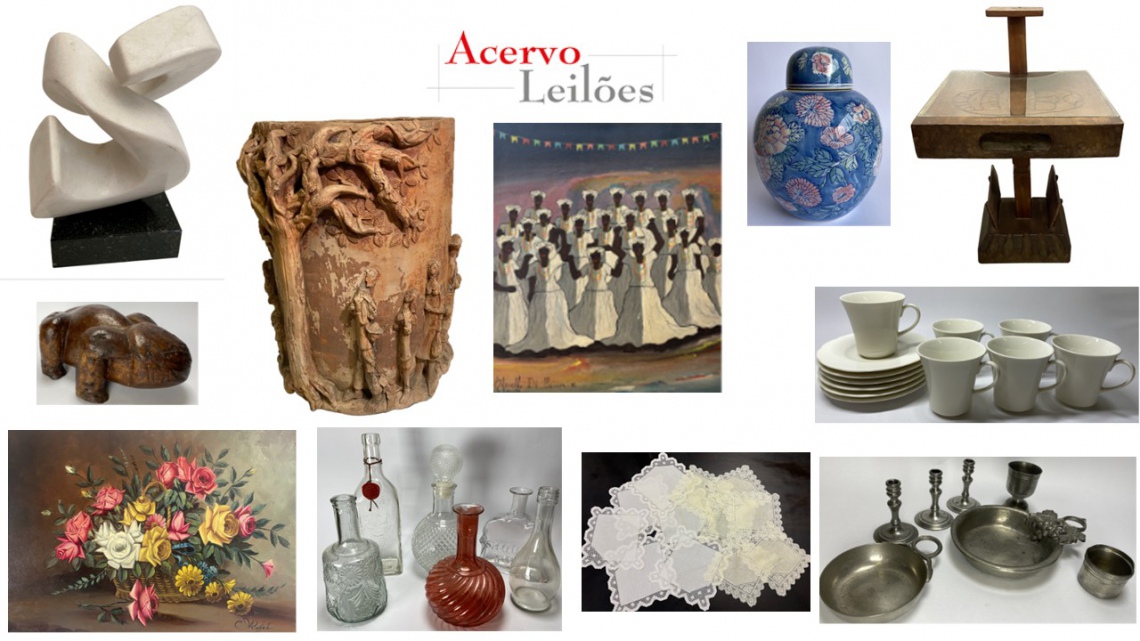 LEILÃO DE LIQUIDAÇÃO: ARTE E DECORAÇÃO - 30 e 31 de julho de 2026  a partir das 16h00