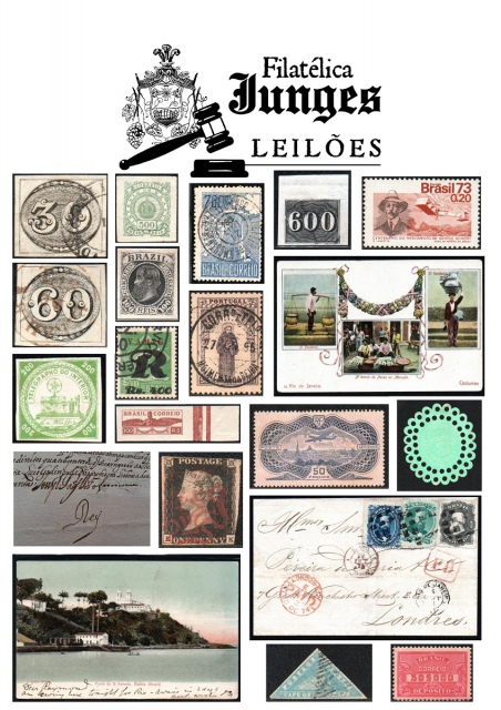 103º Leilão de Filatelia - Com Brasil e Estrangeiros