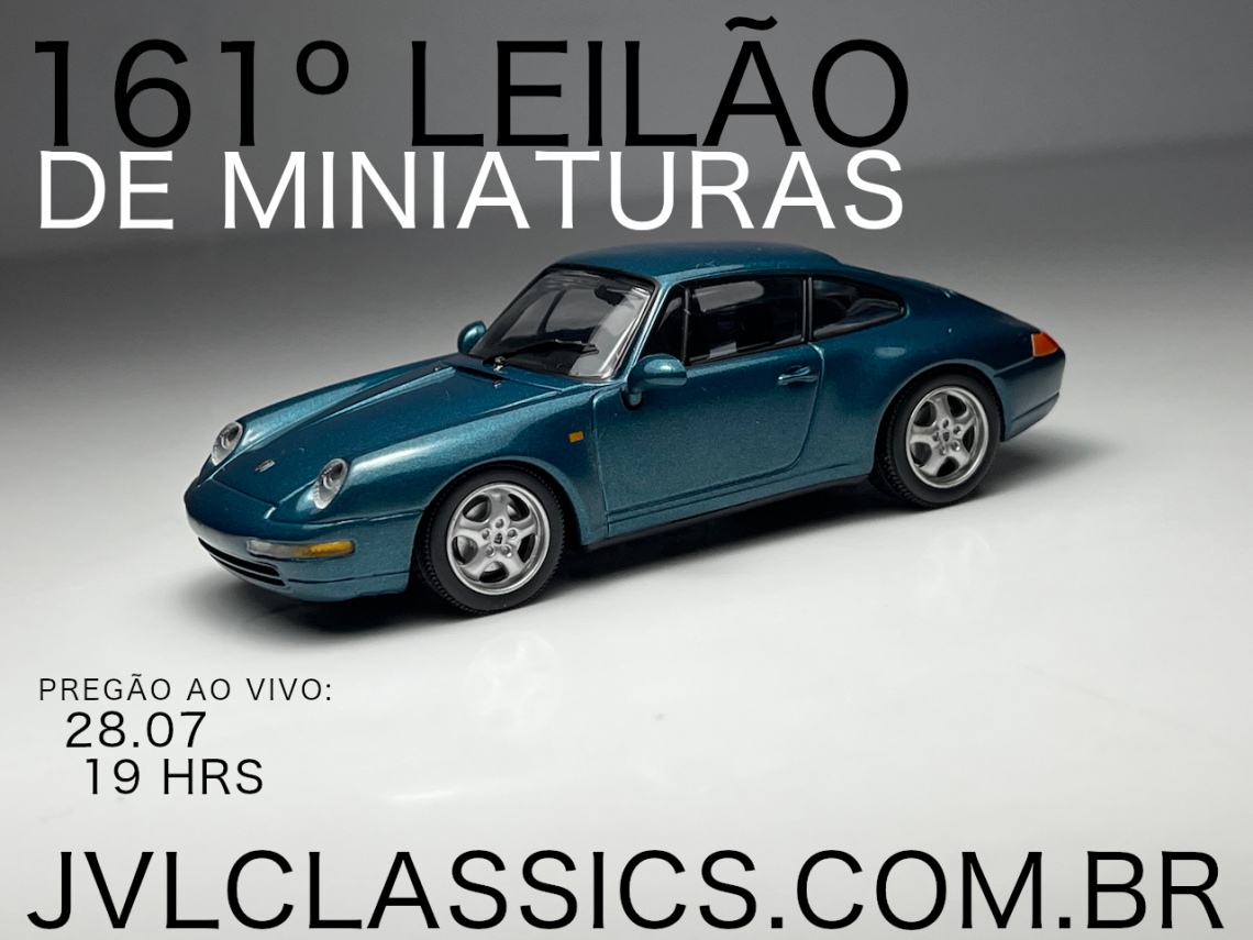 161º Leilão de Miniaturas JVL Classics - Especial Julho