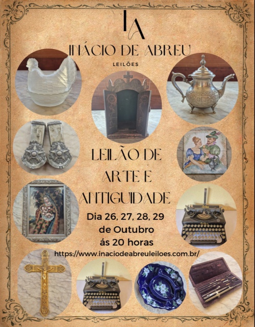10º LEILÃO DE ARTE E ANTIGUIDADES