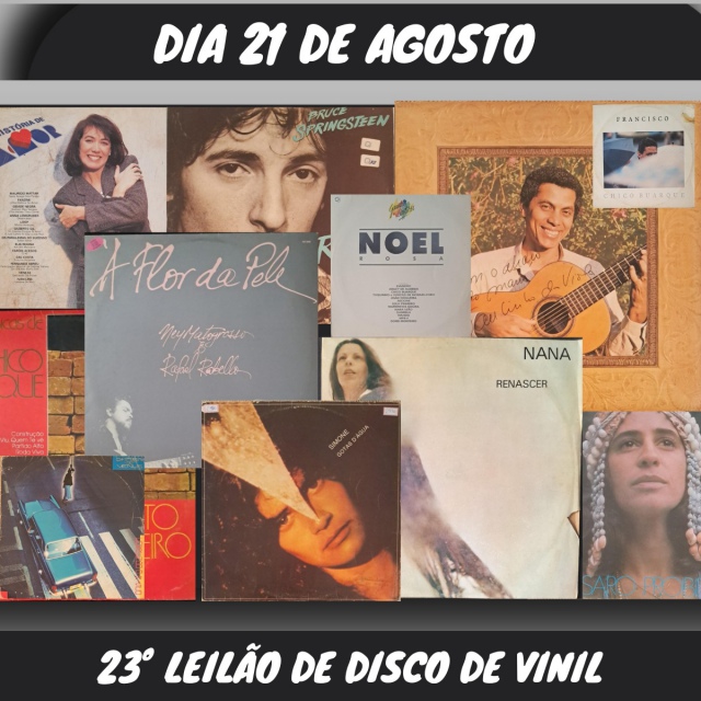 GARIMPO MUSICAL! 23º LEILÃO DE LPS