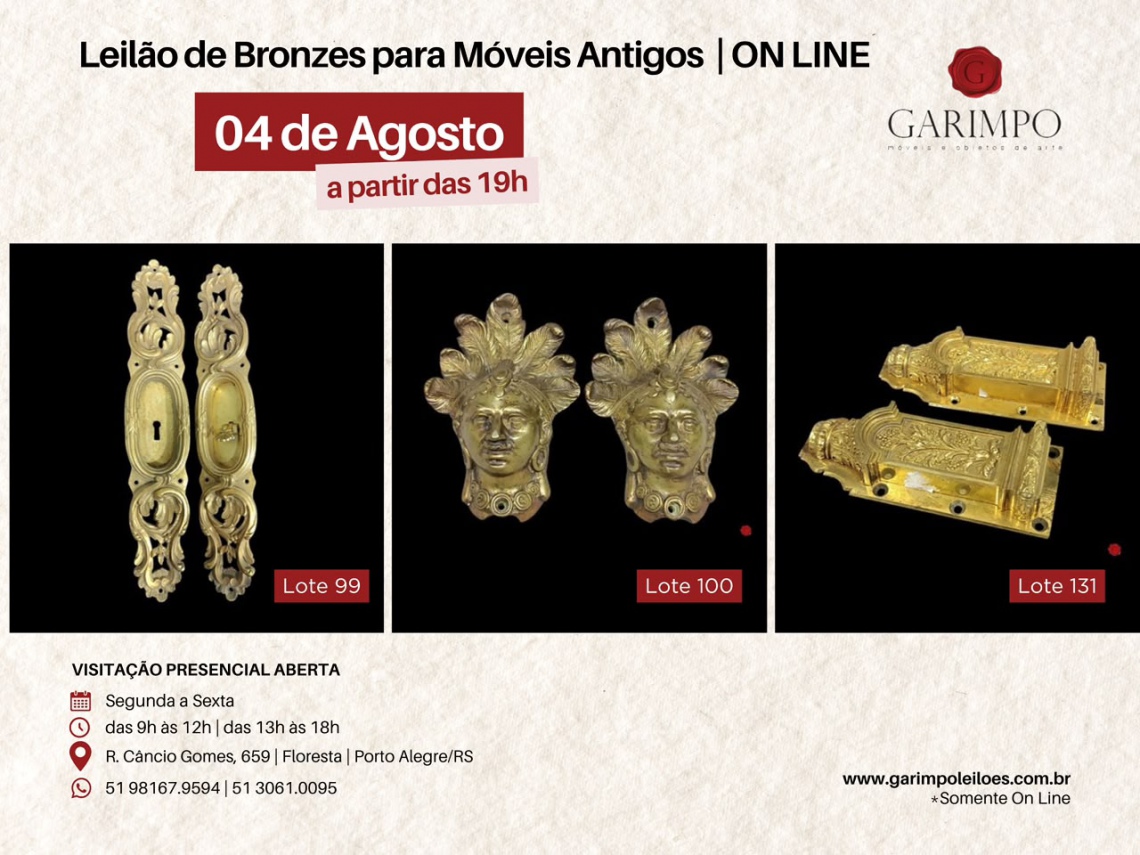 LEILÃO DE ARTE E ANTIGUIDADES