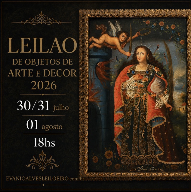 LEILÃO DE OBJETOS DE ARTE E DECOR 2026