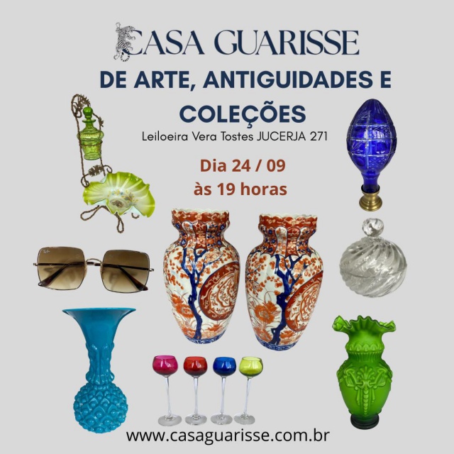 LEILÃO DE ARTE, ANTIGUIDADES E COLEÇÕES
