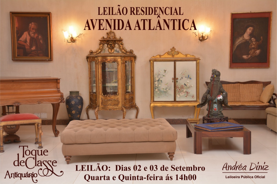 LEILÃO DE ARTE E ANTIGUIDADES