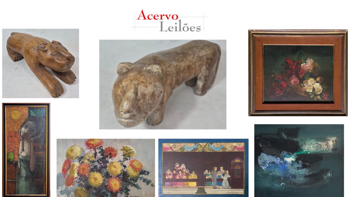 LEILÃO DE ARTES PLÁSTICAS,  ARTE POPULAR E ANTIGUIDADES -18/09/2026 às 16h00