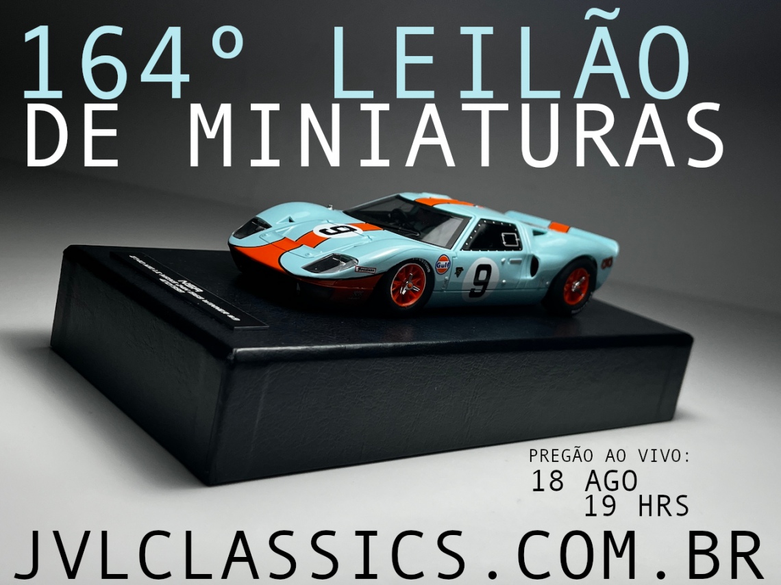 164º Leilão de Miniaturas JVL Classics - 1/32 Slot Car