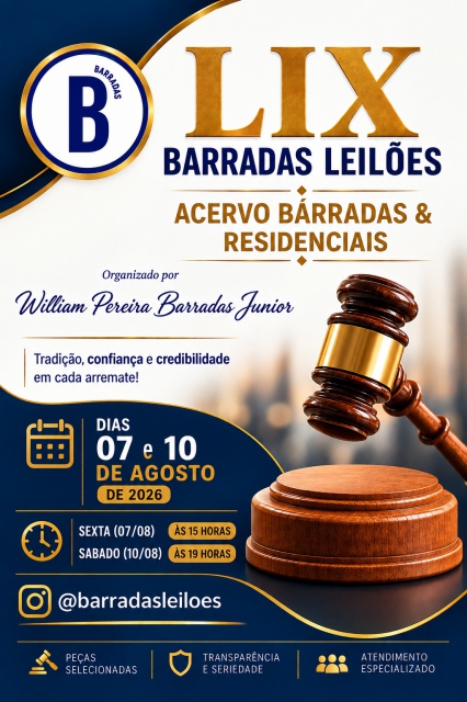 LIX - Barradas Leilões - Acervo Barradas & Residenciais