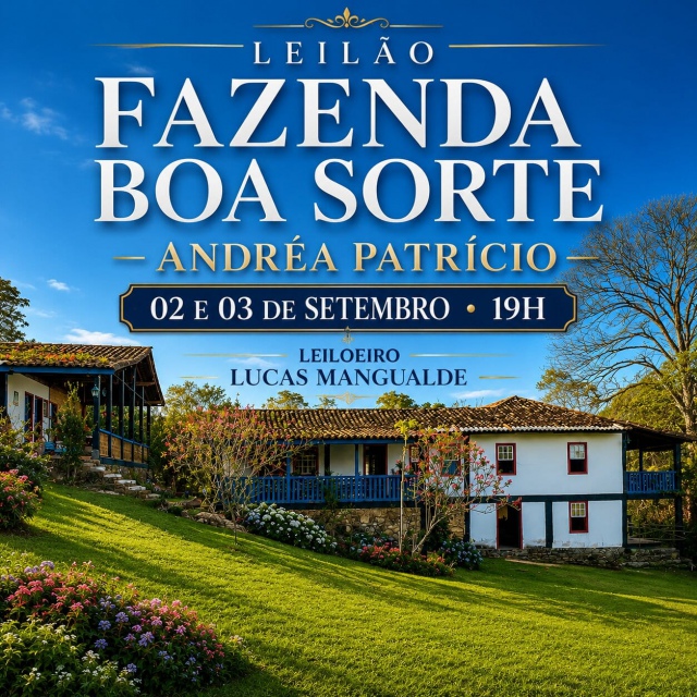 LEILÃO FAZENDA BOA SORTE - ANDRÉA PATRÍCIO