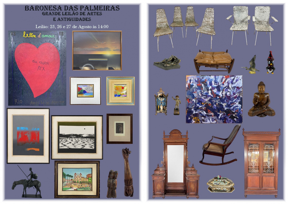 LEILÃO DE ARTE E ANTIGUIDADES