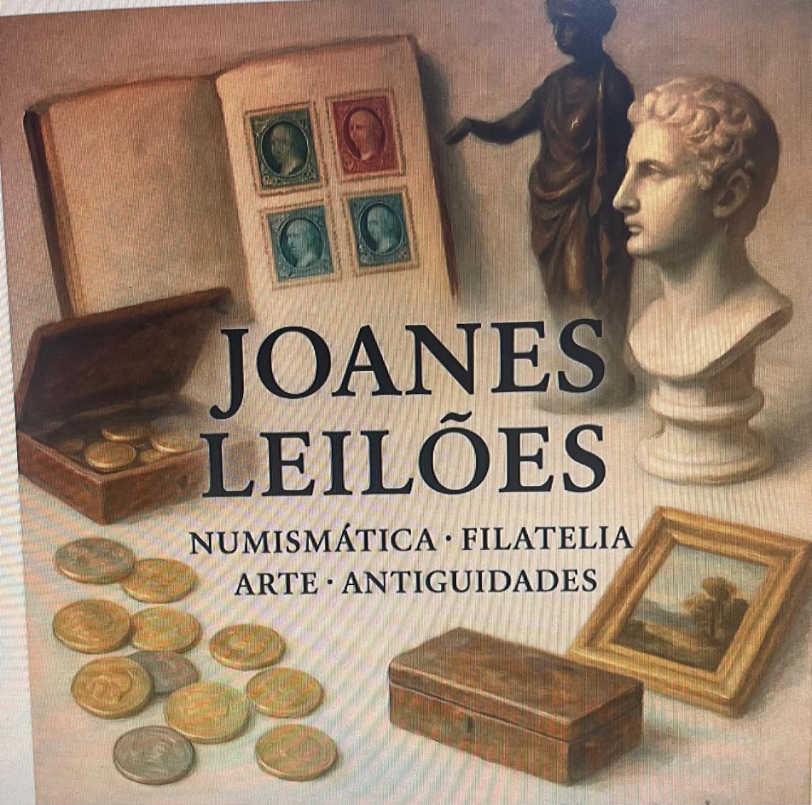 LEILÃO DO DESAPEGO. NUMISMÁTICA, FILATELIA, CARTAS ANTIGAS, APÓLICES, E MUITO MAIS