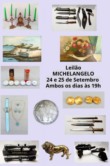 Leilão Michelangelo - Setembro de 2026