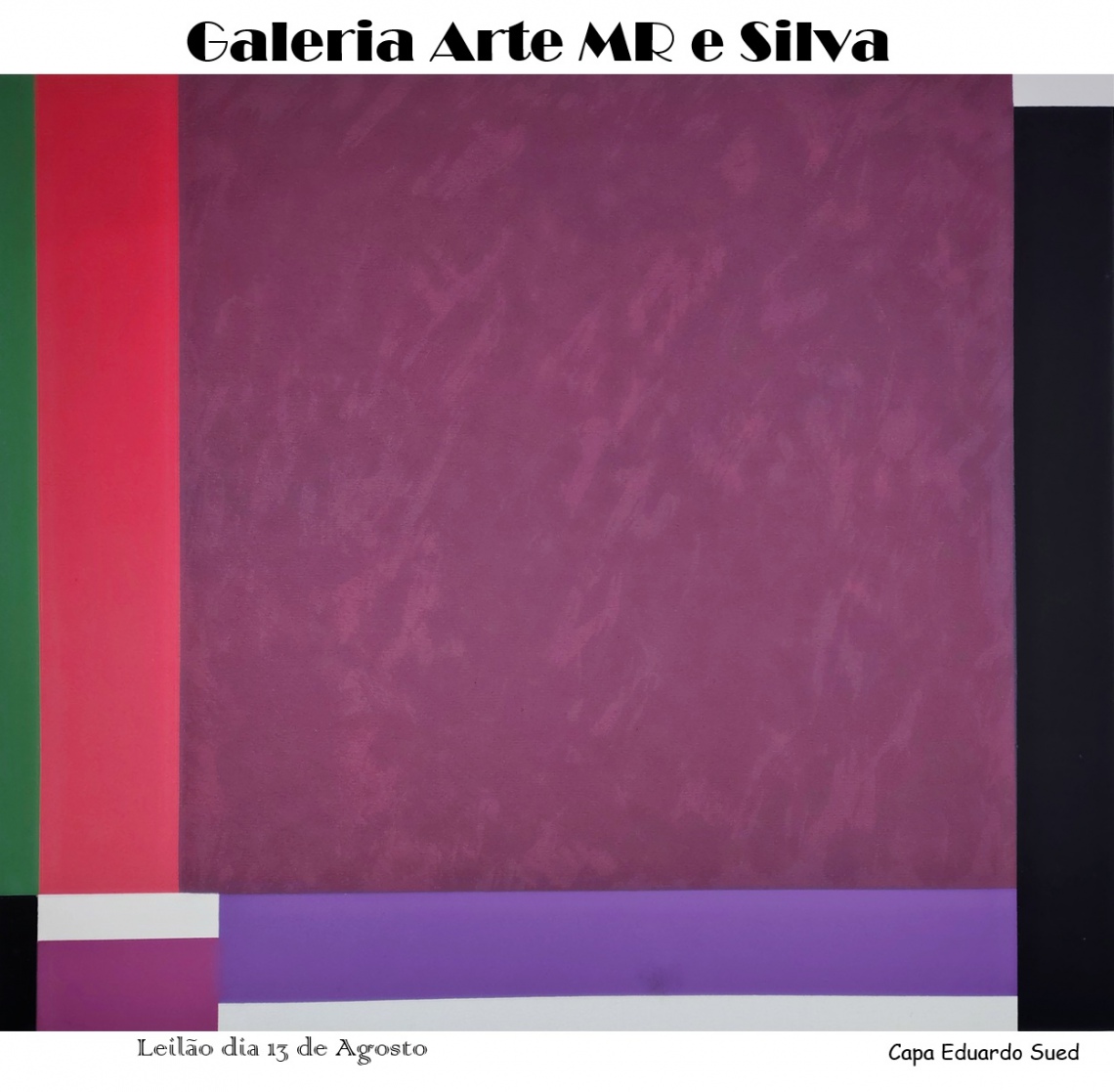 LEILÃO Nº64362  GALERIA ARTE MR E SILVA