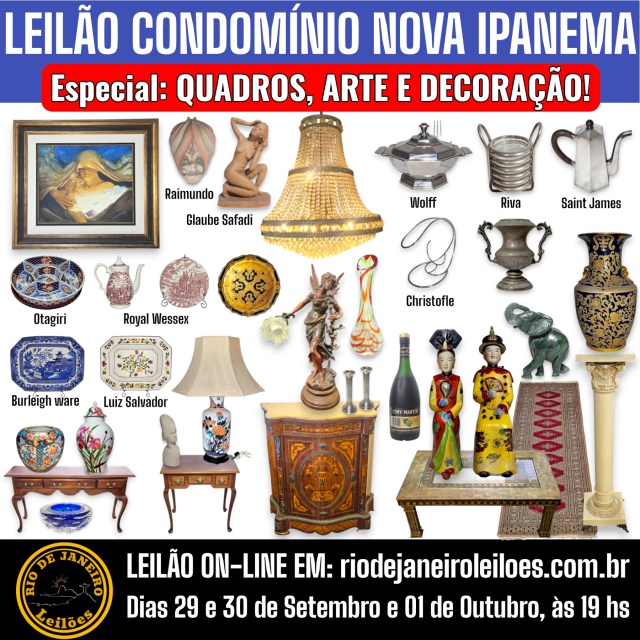 LEILÃO RESIDENCIAL CONDOMÍNIO NOVA IPANEMA