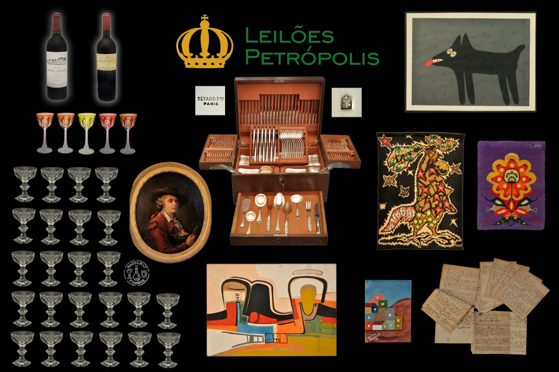 GRANDE LEILÃO DE ARTE E ANTIGUIDADES - TESOUROS PETROPOLITANOS.
