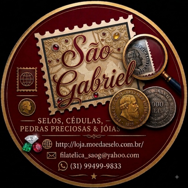 287º LEILÃO SÃO GABRIEL DE SELOS, CÉDULAS E PEDRAS PRECIOSAS: UM PRAZER EM COLECIONAR!