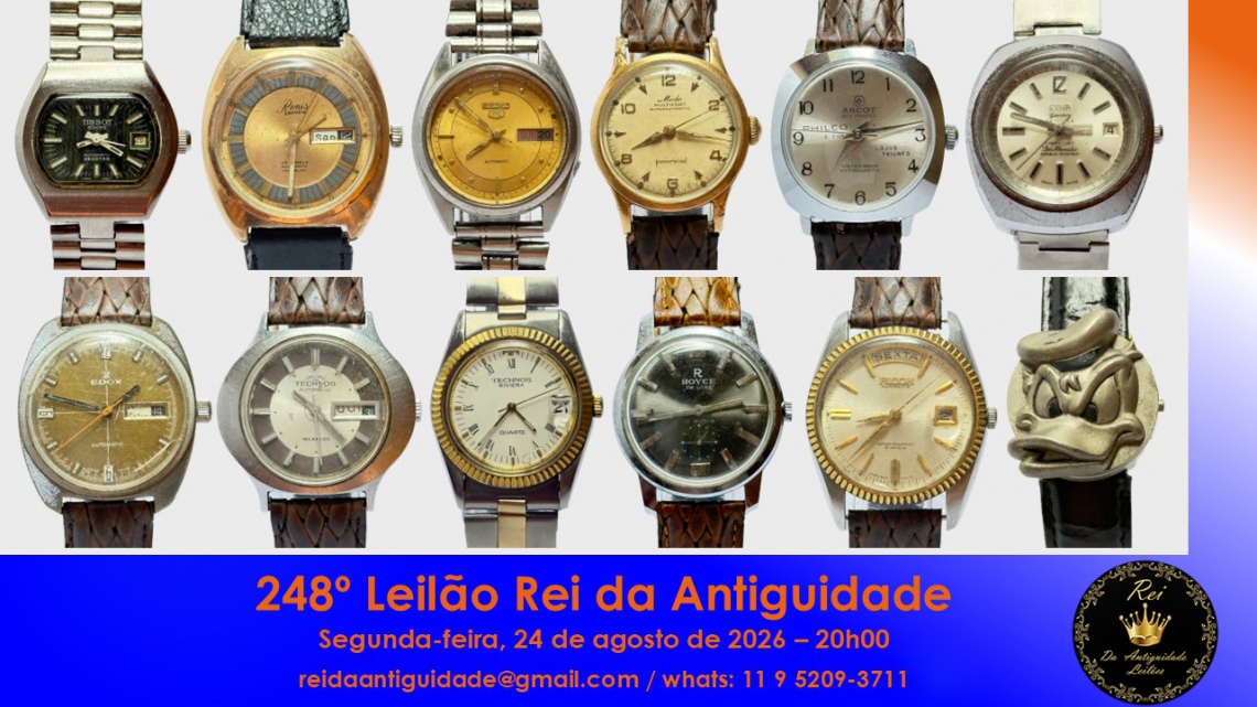 248º Leilão Rei da Antiguidade