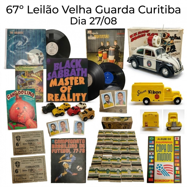 67º LEILÃO  DE ANTIGUIDADES E COLECIONAVEIS  VELHA GUARDA CURITIBA