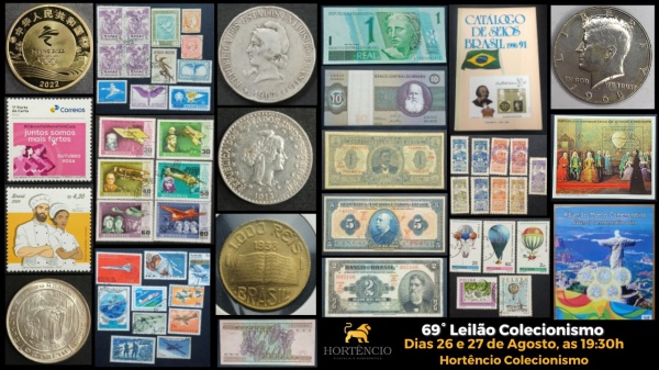 70 LEILÃO DE FILATELIA E NUMISMÁTICA