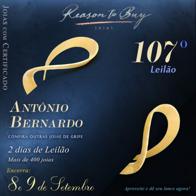 107º Leilão de Joias da Reason To Buy Joalheria