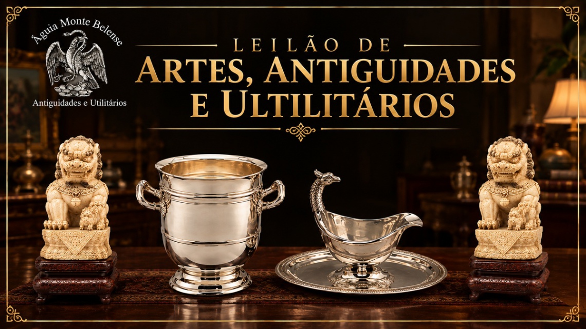 66º LEILÃO DE ARTE E ANTIGUIDADES E ULTILITÁRIOS