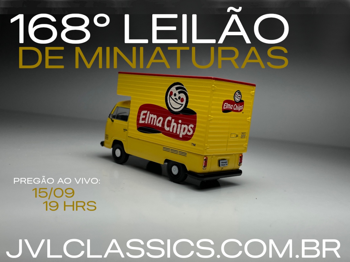 168º Leilão de Miniaturas JVL Classics - 1/43 Nacionais